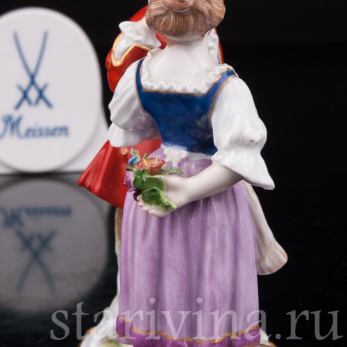 Фарфоровая статуэтка Юный ревнивец, Meissen, Германия, кон. 19 - нач. 20 вв.