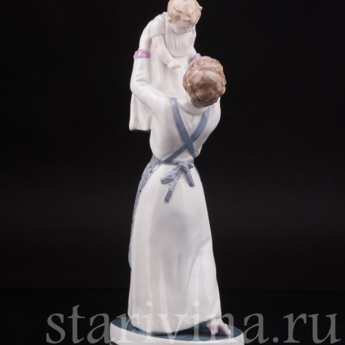 Статуэтка из фарфора Первенец, женщина с ребенком, Karl Ens, Германия, нач. 20 в.