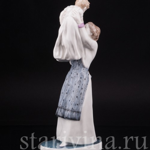 Статуэтка из фарфора Первенец, женщина с ребенком, Karl Ens, Германия, нач. 20 в.