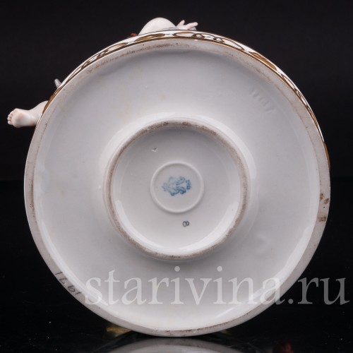 Композиция из фарфора Аллегория пяти чувств, Volkstedt, Германия, вт. пол. 20 века.