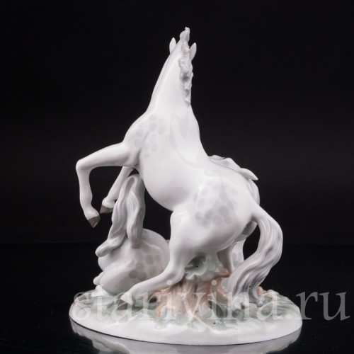 Композиция из фарфора Играющие лошади, Grafenthal, Германия, 1972-90 гг.