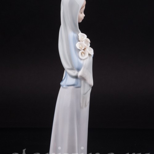 Фигурка девушки из фарфора Девушка с каллами, Lladro, Испания, вт. пол. 20 века.