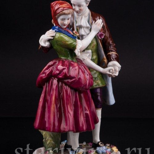 Фарфоровая статуэтка Влечение, Von Schierholz, Германия, 1907-27 гг.