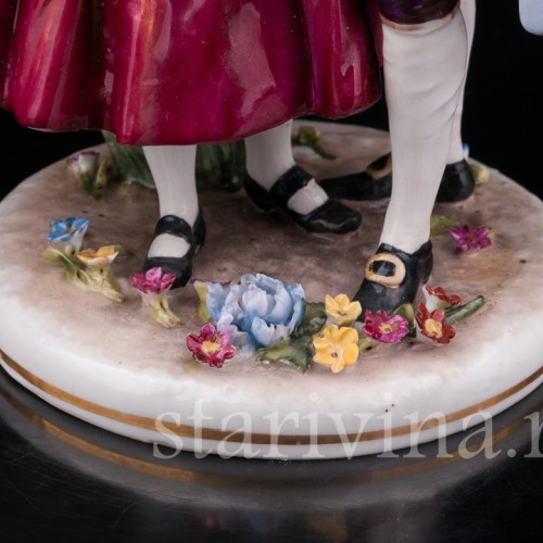 Фарфоровая статуэтка Влечение, Von Schierholz, Германия, 1907-27 гг.