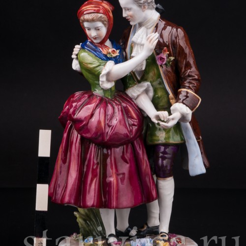 Фарфоровая статуэтка Влечение, Von Schierholz, Германия, 1907-27 гг.