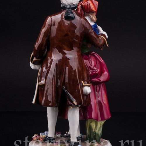 Фарфоровая статуэтка Влечение, Von Schierholz, Германия, 1907-27 гг.