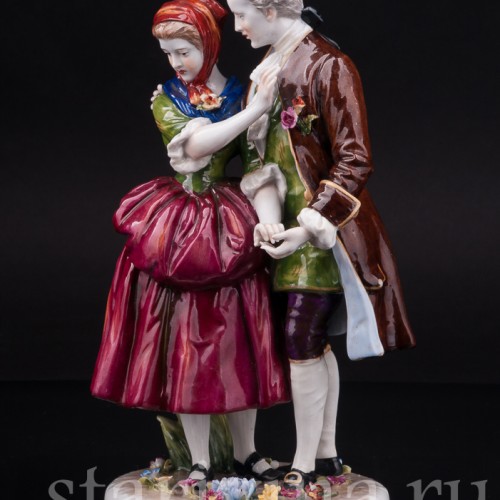 Фарфоровая статуэтка Влечение, Von Schierholz, Германия, 1907-27 гг.