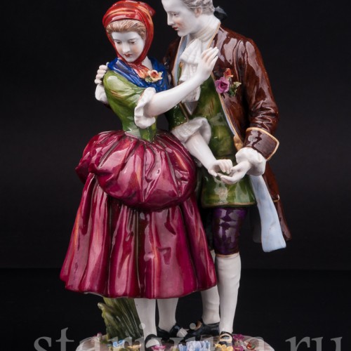 Фарфоровая статуэтка Влечение, Von Schierholz, Германия, 1907-27 гг.