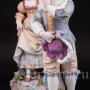 Парные фарфоровые статуэтки Пара в ренессансных костюмах, Richard Eckert & Co, Германия, кон. 19 в.