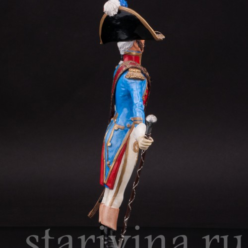 Коллекционная статуэтка из фарфора Тамбурмажор, Adrien Van Gerdinge, Франция, вт. пол. 20 в.