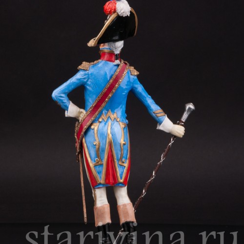 Коллекционная статуэтка из фарфора Тамбурмажор, Adrien Van Gerdinge, Франция, вт. пол. 20 в.