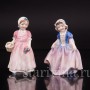 Фигурка девочки из фарфора Звенящий колокольчик, Royal Doulton, Великобритания, пер. пол. 20 века.