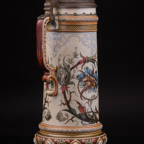 Старинный пивной кувшин Влюблённые, 2.1 л, Villeroy & Boch, Германия, 1887 г.