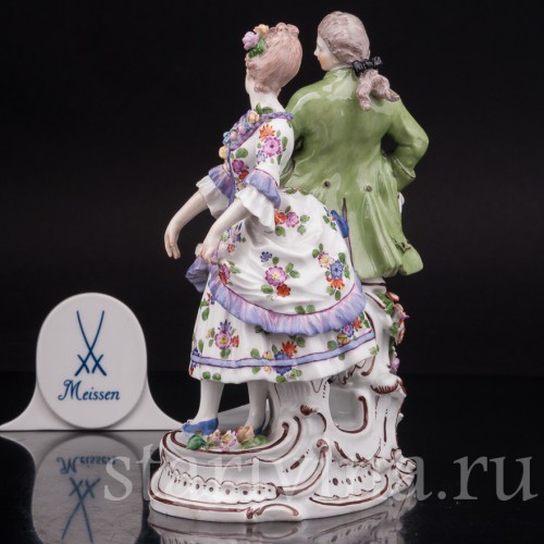 Фарфоровая фигурка Танцующая пара, Meissen, Германия, кон. 19 - нач. 20 в.