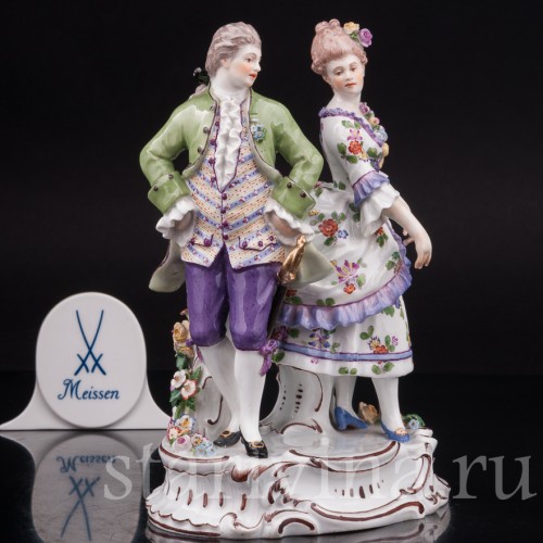Фарфоровая фигурка Танцующая пара, Meissen, Германия, кон. 19 - нач. 20 в.