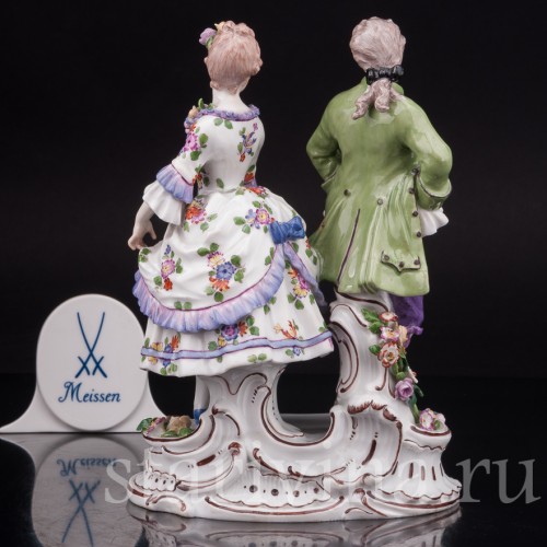 Фарфоровая фигурка Танцующая пара, Meissen, Германия, кон. 19 - нач. 20 в.