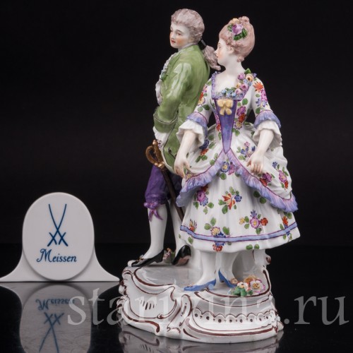 Фарфоровая фигурка Танцующая пара, Meissen, Германия, кон. 19 - нач. 20 в.