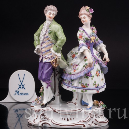 Фарфоровая фигурка Танцующая пара, Meissen, Германия, кон. 19 - нач. 20 в.