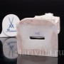 Фарфоровая статуэтка Девушка за клавикордом, аллегория слуха, кружевная, Meissen, Германия, 19 век.