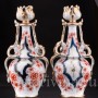 Фарфоровые Парные вазы в стиле шинуазри, Франция, 19 в.