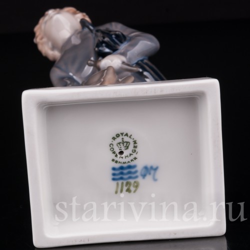 Фарфоровая статуэтка Оле Лукойе, Royal Copenhagen, Дания, 1969-74 гг.