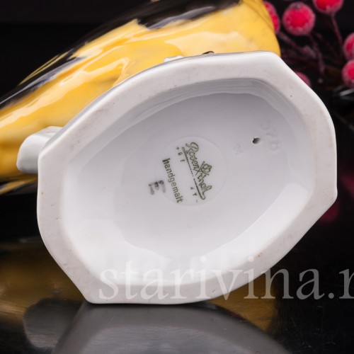 Фарфоровая статуэтка птицы Иволга, Rosenthal, Германия, 1950-60 гг.