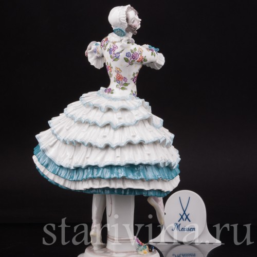 Фарфоровая статуэтка танцовщицы Киарина из балета Карнавал, Meissen, Германия, нач. 20 в.