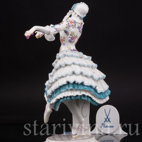 Фарфоровая статуэтка танцовщицы Киарина из балета Карнавал, Meissen, Германия, нач. 20 в.