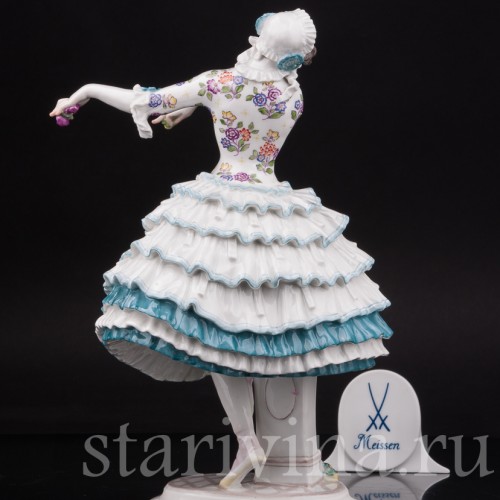 Фарфоровая статуэтка танцовщицы Киарина из балета Карнавал, Meissen, Германия, нач. 20 в.