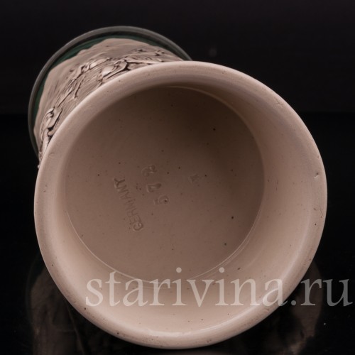 Пивная кружка "Ещё два часа!" 0.5 л, Rosskopf & Gerz, Германия, 1901-1917 гг.