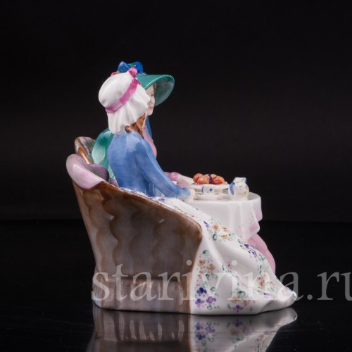 Фарфоровая композиция Чаепитие, Royal Doulton, Великобритания, пер. пол. 20 в.