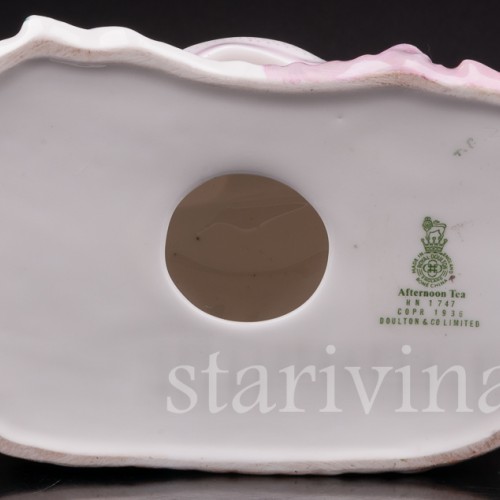 Фарфоровая композиция Чаепитие, Royal Doulton, Великобритания, пер. пол. 20 в.