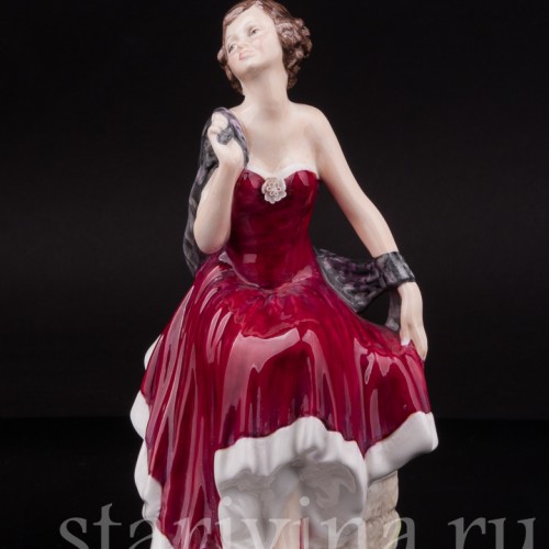 Статуэтка девушки из фарфора Лаура, Англия, вт пол. 20 века.