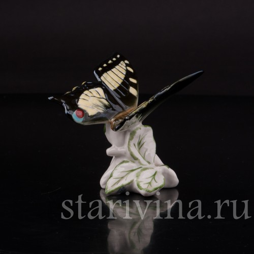 Фигурка из фарфора Бабочка махаон, Karl Ens, Германия, вт пол. 20 века.