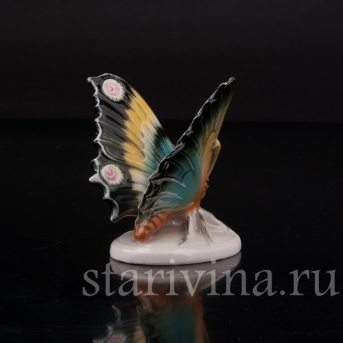 Фарфоровая фигурка Бабочка, Volkstedt, Германия, вт. пол. 20 века.