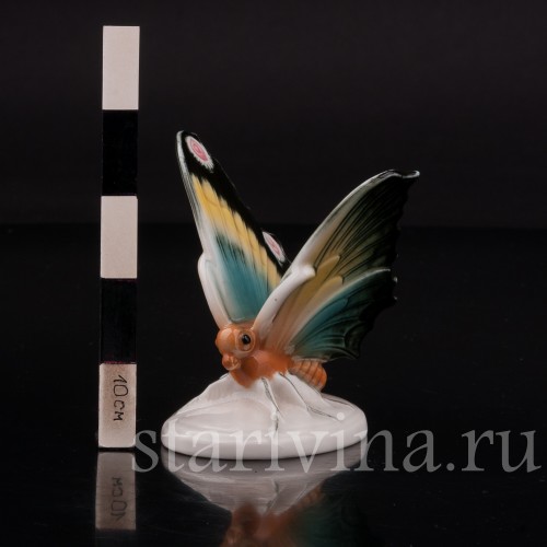 Фарфоровая фигурка Бабочка, Volkstedt, Германия, вт. пол. 20 века.