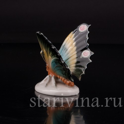 Фарфоровая фигурка Бабочка, Volkstedt, Германия, вт. пол. 20 века.