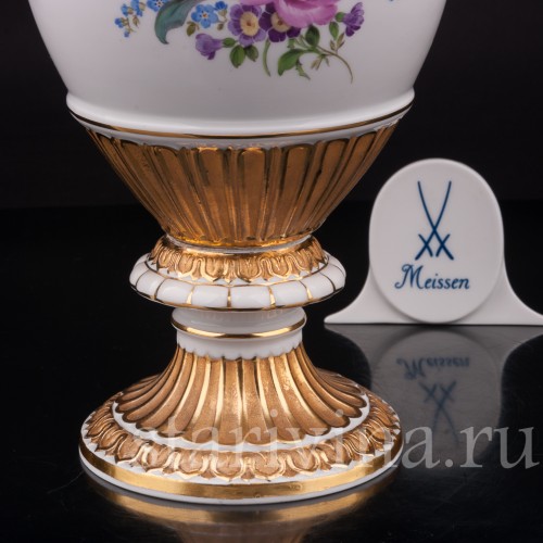 Фарфоровая ваза "Змеи", Meissen, Германия, 1982 г.