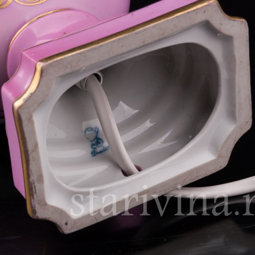 Декоративная фарфоровая Лампа, Carl Thieme, Германия, сер. 20 в.