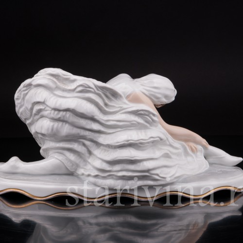 Фарфоровая статуэтка балерины Умирающий лебедь (Анна Павлова), Rosenthal, Германия, 1920-30 гг.