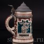 Старинная пивная кружка Влюбленная пара, 1/4 л, Matthias Girmscheid, Германия, кон. 19 - нач. 20 вв.