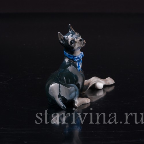 Фарфоровая статуэтка собаки Той-терьер, миниатюра, Rosenthal, Германия, 1940 гг.