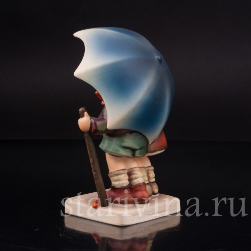 Фигурка из фарфора Под зонтом, Goebel, Германия, 1950-72 гг.