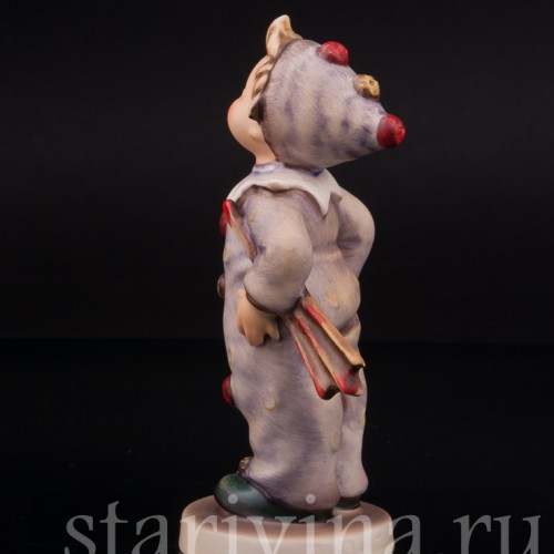 Фигурка мальчика из фарфора Маленький клоун, Goebel, Германия, 1972-79 гг.