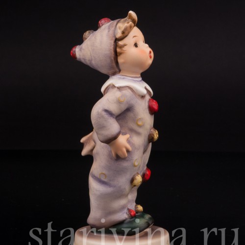 Фигурка мальчика из фарфора Маленький клоун, Goebel, Германия, 1972-79 гг.