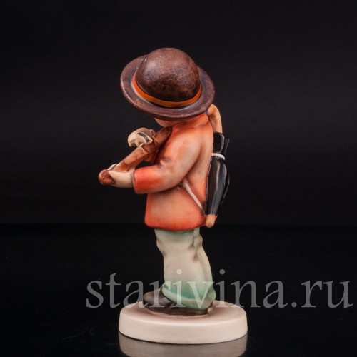 Фигурка мальчика из фарфора Маленький скрипач, Goebel, Германия, 1950-72 гг.