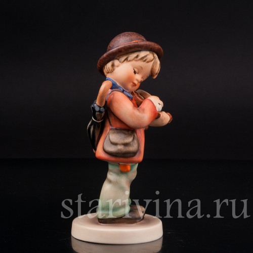 Фигурка мальчика из фарфора Маленький скрипач, Goebel, Германия, 1950-72 гг.