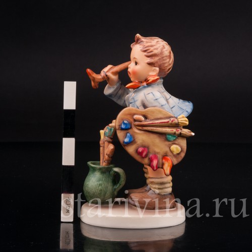 Фигурка из фарфора мальчика Маленький художник, Goebel, Германия, 1955 г.