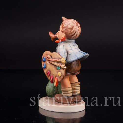 Фигурка из фарфора мальчика Маленький художник, Goebel, Германия, 1955 г.