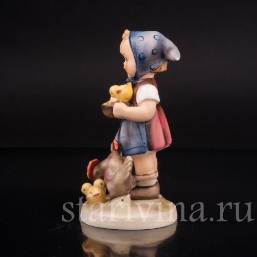 Фигурка из фарфора Маленькая птичница, Goebel, Германия, 1964-72 гг.